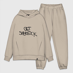 Мужской костюм оверсайз Get sherlock