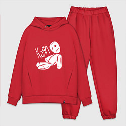 Мужской костюм оверсайз Korn Toy, цвет: красный