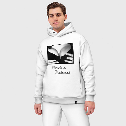 Мужской костюм оверсайз Monica Bellucci: Breast / Белый – фото 3