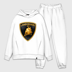 Мужской костюм оверсайз Lamborghini logo