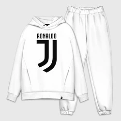 Мужской костюм оверсайз Ronaldo CR7, цвет: белый