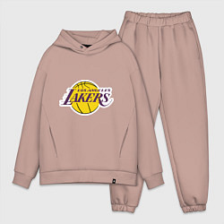 Мужской костюм оверсайз LA Lakers