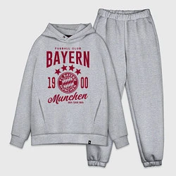 Мужской костюм оверсайз Bayern Munchen 1900, цвет: меланж