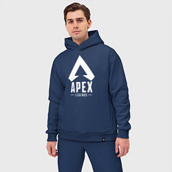 Мужской костюм оверсайз Apex Legends, цвет: тёмно-синий — фото 2