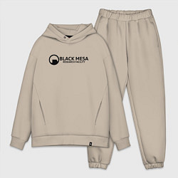 Мужской костюм оверсайз Black Mesa: Research Facility