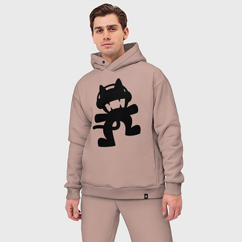 Мужской костюм оверсайз MONSTERCAT / Пыльно-розовый – фото 3