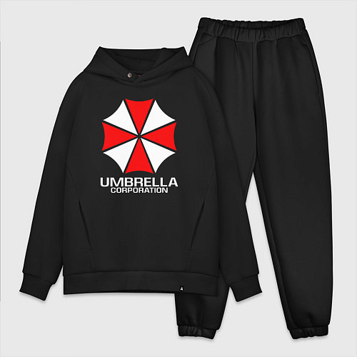 Мужской костюм оверсайз UMBRELLA CORP / Черный – фото 1