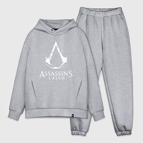 Мужской костюм оверсайз Assassin’s Creed / Меланж – фото 1