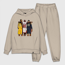 Мужской костюм оверсайз Bryant, Jordan, James