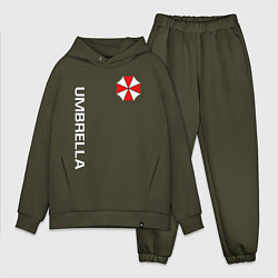 Мужской костюм оверсайз UMBRELLA CORP, цвет: хаки
