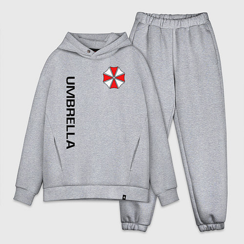 Мужской костюм оверсайз UMBRELLA CORP / Меланж – фото 1