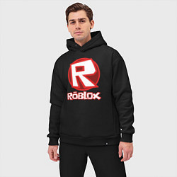 Мужской костюм оверсайз ROBLOX, цвет: черный — фото 2