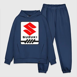 Мужской костюм оверсайз Suzuki, цвет: тёмно-синий