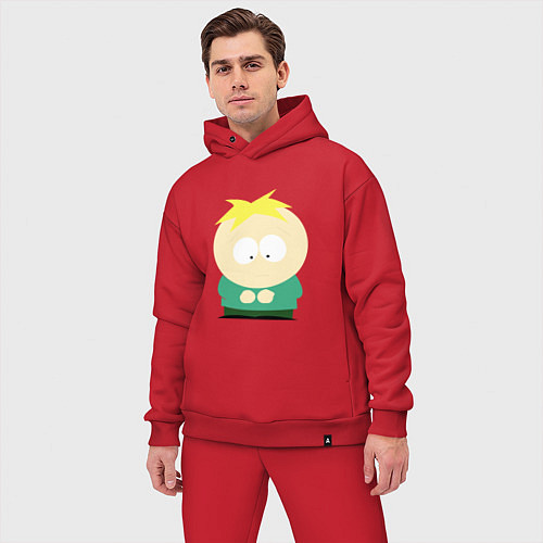 Мужской костюм оверсайз South Park Баттерс / Красный – фото 3