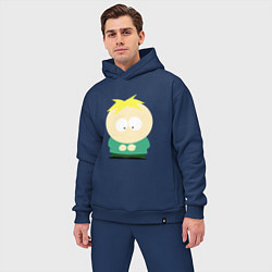Мужской костюм оверсайз South Park Баттерс, цвет: тёмно-синий — фото 2