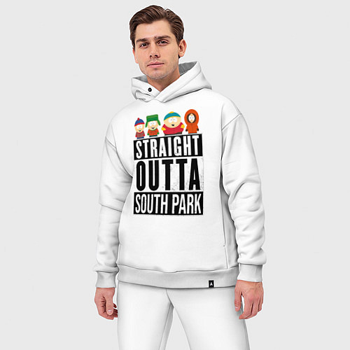 Мужской костюм оверсайз SOUTH PARK / Белый – фото 3