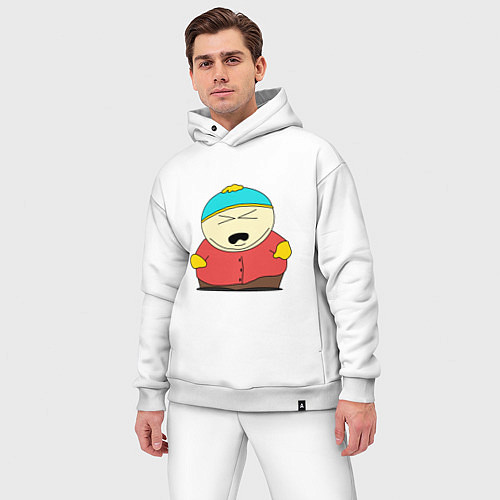 Мужской костюм оверсайз South Park, Эрик Картман / Белый – фото 3