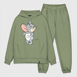 Мужской костюм оверсайз Happy Tuffy, цвет: авокадо