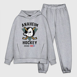 Мужской костюм оверсайз ANAHEIM DUCKS, цвет: меланж