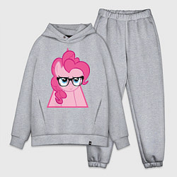 Мужской костюм оверсайз Pinky Pie hipster, цвет: меланж