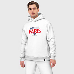 Мужской костюм оверсайз PSG We Are Paris 202223, цвет: белый — фото 2