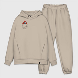 Мужской костюм оверсайз Among us