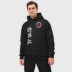 Мужской костюм оверсайз Ghost of Tsushima, цвет: черный — фото 2