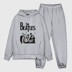 Мужской костюм оверсайз The Beatles, цвет: меланж