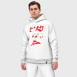 Мужской костюм оверсайз Hunter Hisoka, цвет: белый — фото 2