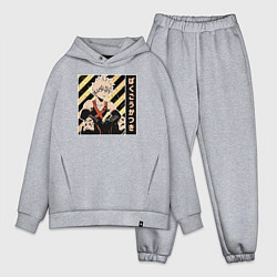 Мужской костюм оверсайз Моя геройская академия Бакуго