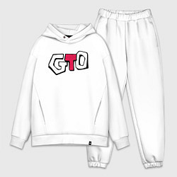 Мужской костюм оверсайз Great Teacher Onizuka, цвет: белый