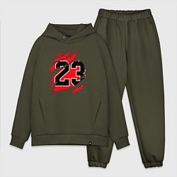 Мужской костюм оверсайз Bulls 23