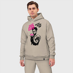 Мужской костюм оверсайз Мыло Тайлера, цвет: миндальный — фото 2