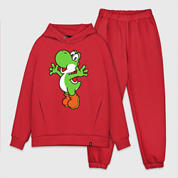 Мужской костюм оверсайз Yoshi, цвет: красный