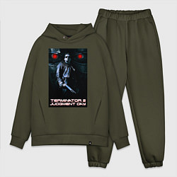 Мужской костюм оверсайз Terminator JD, цвет: хаки