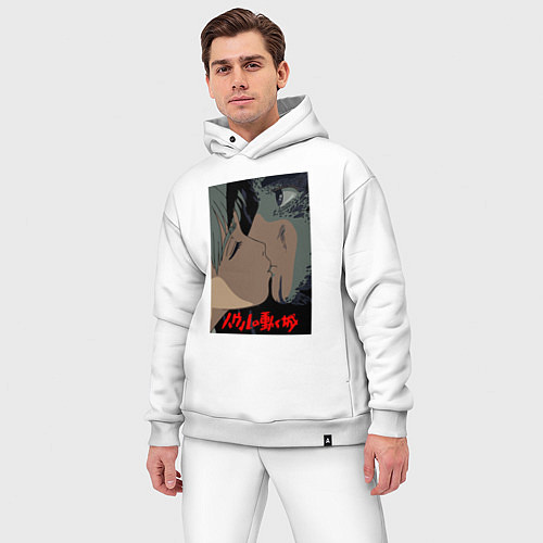 Мужской костюм оверсайз HowlSophie / Белый – фото 3