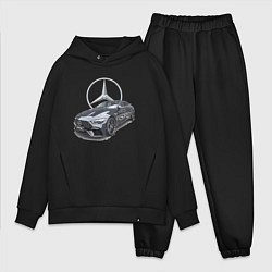 Мужской костюм оверсайз Mercedes AMG motorsport