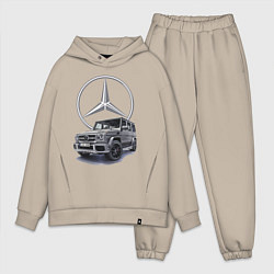 Мужской костюм оверсайз Mercedes Gelendwagen G63 AMG G-class G400d
