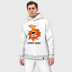 Мужской костюм оверсайз Edward Net, цвет: белый — фото 2