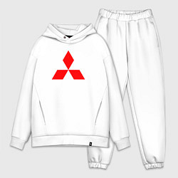 Мужской костюм оверсайз MITSUBISHI МИЦУБИСИ МИТСУБИСИ МИЦУБИШИ LOGO STYLE