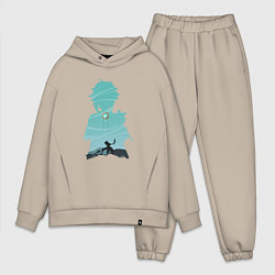 Мужской костюм оверсайз Xiao Сяо