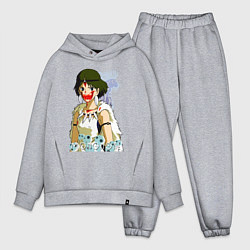 Мужской костюм оверсайз Angry princess, цвет: меланж