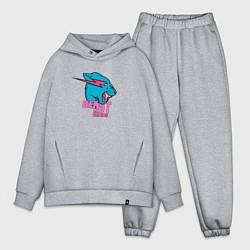 Мужской костюм оверсайз Mr Beast Gaming