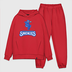 Мужской костюм оверсайз Tennessee smokies - baseball team, цвет: красный