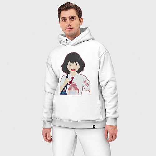 Мужской костюм оверсайз Красавица и Дракон: Двойная Белль / Белый – фото 3