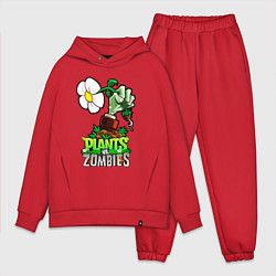 Мужской костюм оверсайз Plants vs Zombies рука зомби