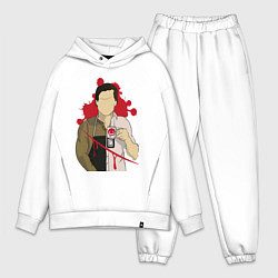 Мужской костюм оверсайз Dexter Art, цвет: белый