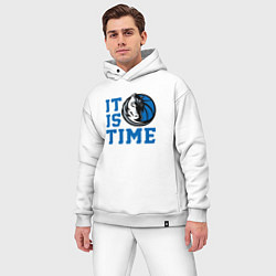 Мужской костюм оверсайз It Is Dallas Mavericks Time Даллас Мэверикс, цвет: белый — фото 2
