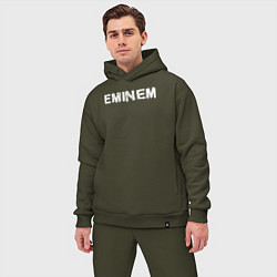 Мужской костюм оверсайз Eminem ЭМИНЕМ, цвет: хаки — фото 2