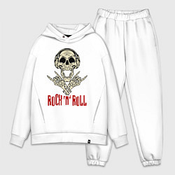 Мужской костюм оверсайз Rock n Roll Skull